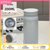 【JCSYFAC】 200ml Hot And Cold Mini Thermos Bottle Coffee Tumbler Coffee Mug Stainless Steel Insulated Cup Portable Thermos Cup Travel Water Bottle Tea Cup