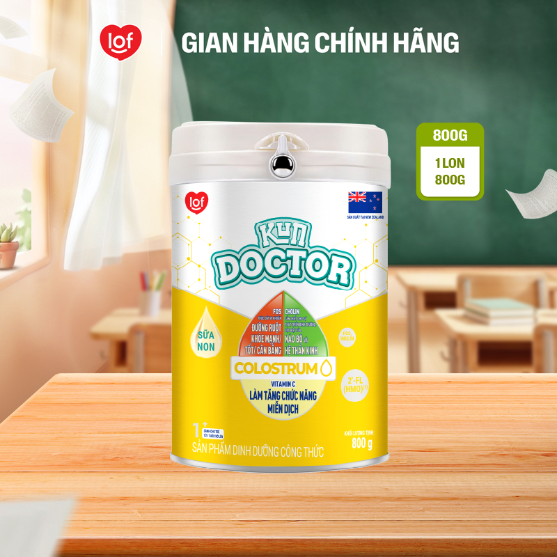 Sữa bột dinh dưỡng KUN DOCTOR COLOSTRUM 1+ lon 800gr