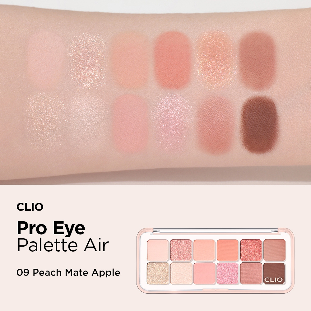 Bảng Phấn Mắt 12 Ô Clio Pro Eye Palette Every Fruit Grocery Collection - 9