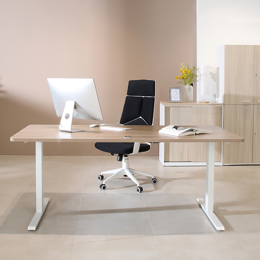 INDEX LIVING MALL STANLEY Electrical Adjust Desk180 cm. - Light Oak ราคา 12,610 บาท*ส่งฟรี
