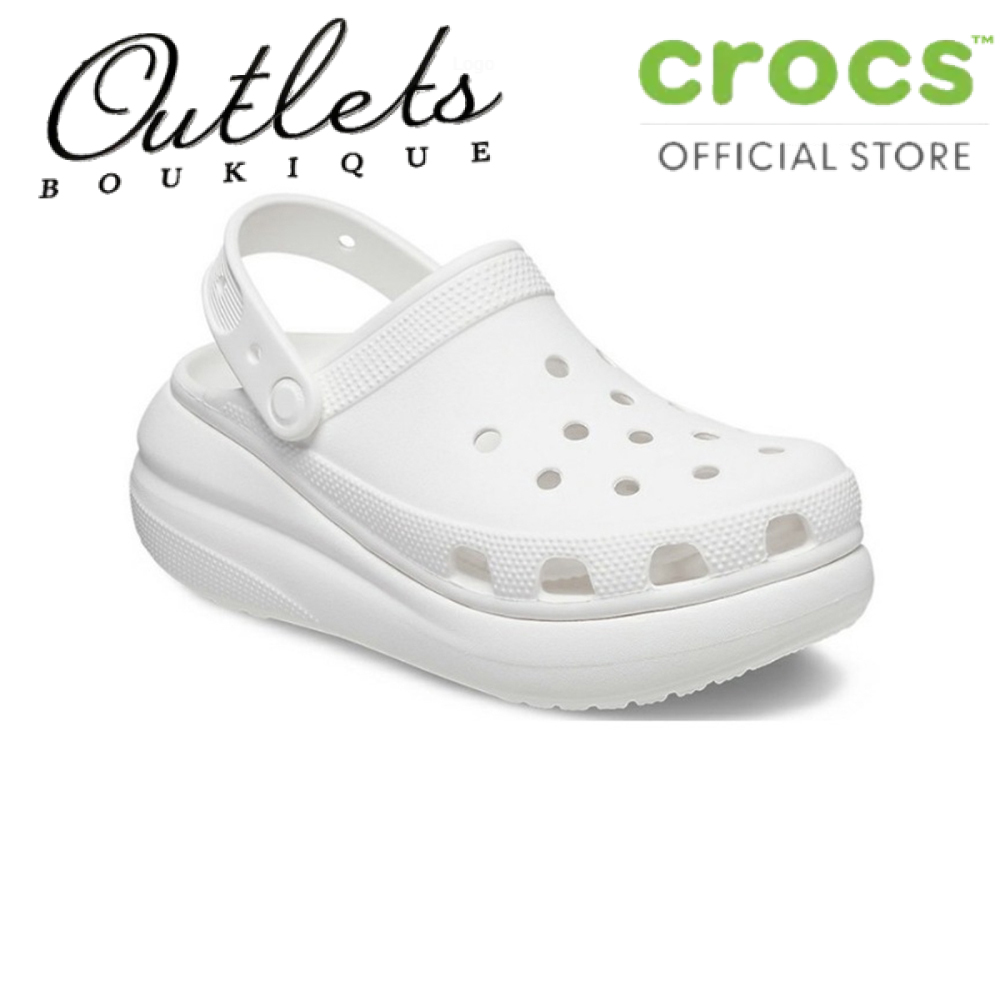 Crocs Crush Shoes, Crocs Sandals with Heel Support for Women, Genuine Crocs Shoes, Thick-Heeled Shoes, Crocs Official Thailand ราคา 1,460 บาท*ส่งฟรี