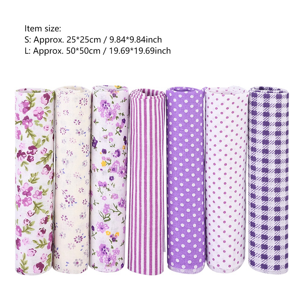 Multipurpose Sewing Craft Cloth Cotton Cloth for DIY Cushion Cover Table Cloth Wallet Flat Sheet
