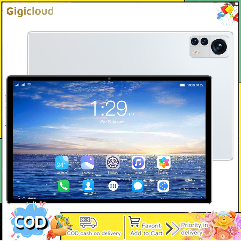 X12 Tablet Pad Android 9.0 MTK6750 8-Core 1.6GHZ HD Tablet 2MP Front 5MP Back Camera With 5000mAh Battery (4GB+32GB) ราคา 12,137 บาท*ส่งฟรี