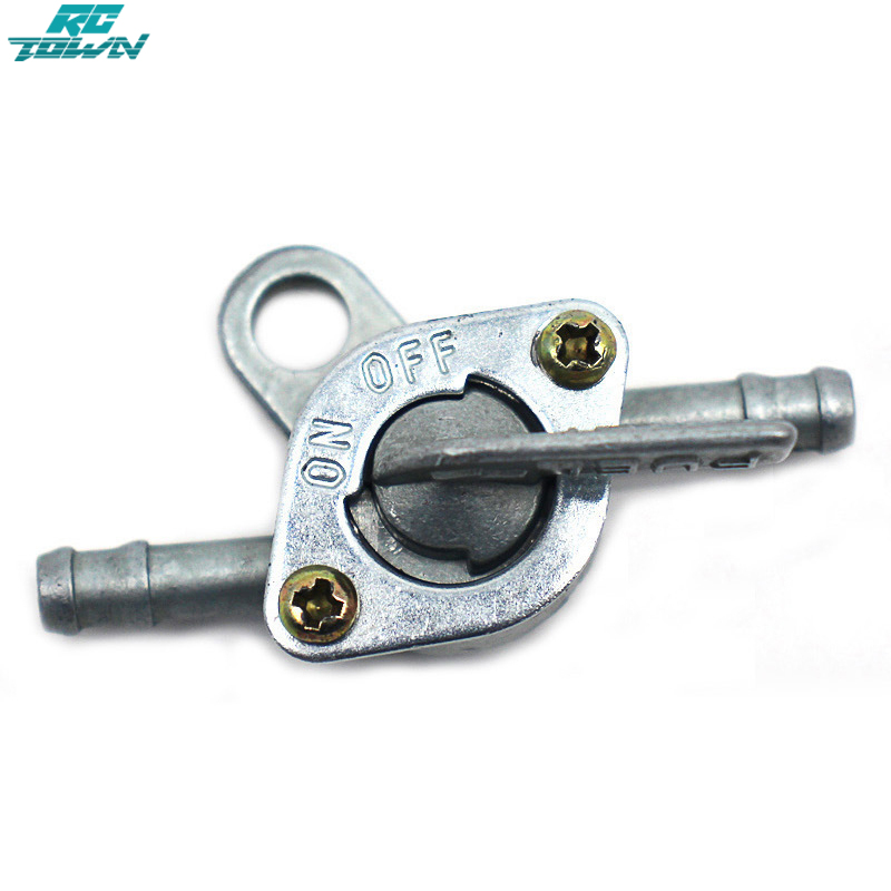 2024New!Fuel Tap Switch Alloy Off-road Motorcycle Moped Fuel Can With Two Gasoline Valves Inlet Outlet Switch ราคา 24 บาท*ส่งฟรี