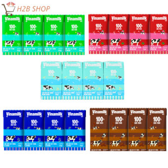 Sữa Tươi 100% Vinamilk Lốc 4 Hộp 110ml Có đường/không đường