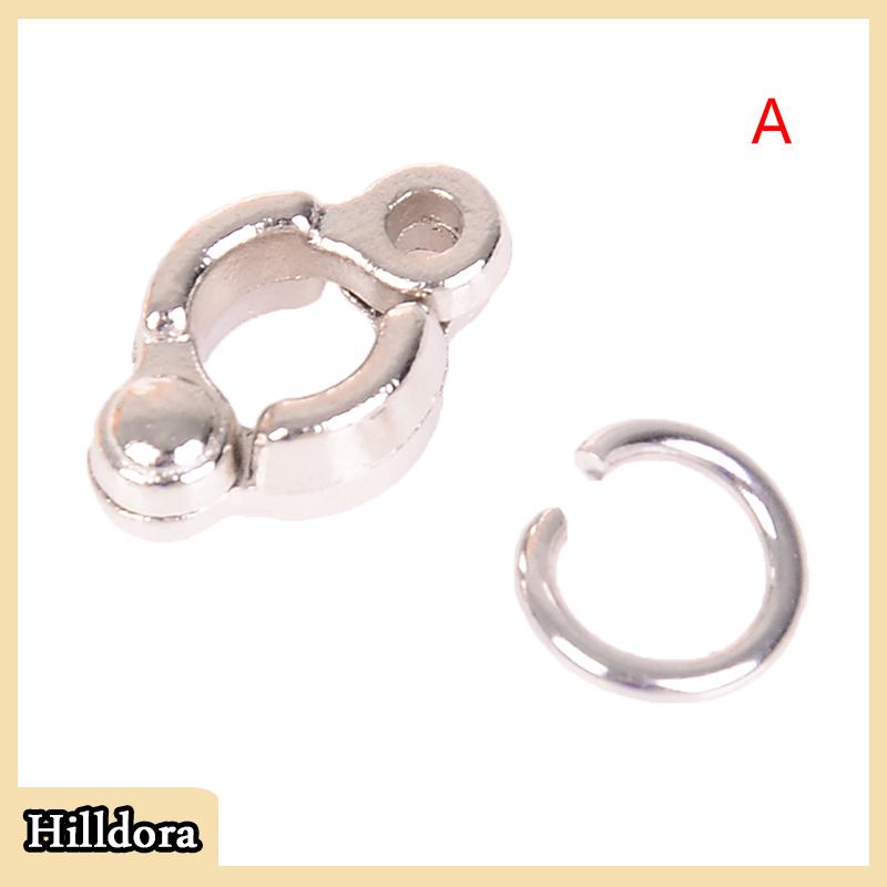 [Hilldora] 2 chiếc vòng dây xích huấn luyện chim thú cưng kẹp phụ kiện bay cho vẹt vòng chân chim bồ câu - 2