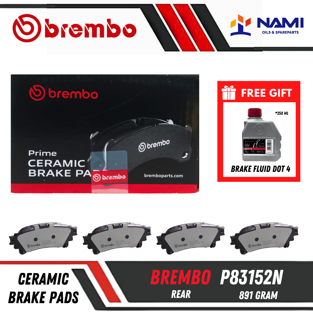 *BREMBO Brake Pad P83152N (REAR)* Kampas Rem untuk mobil TOYOTA Harga 591,100 rupiah*Gratis Ongkir