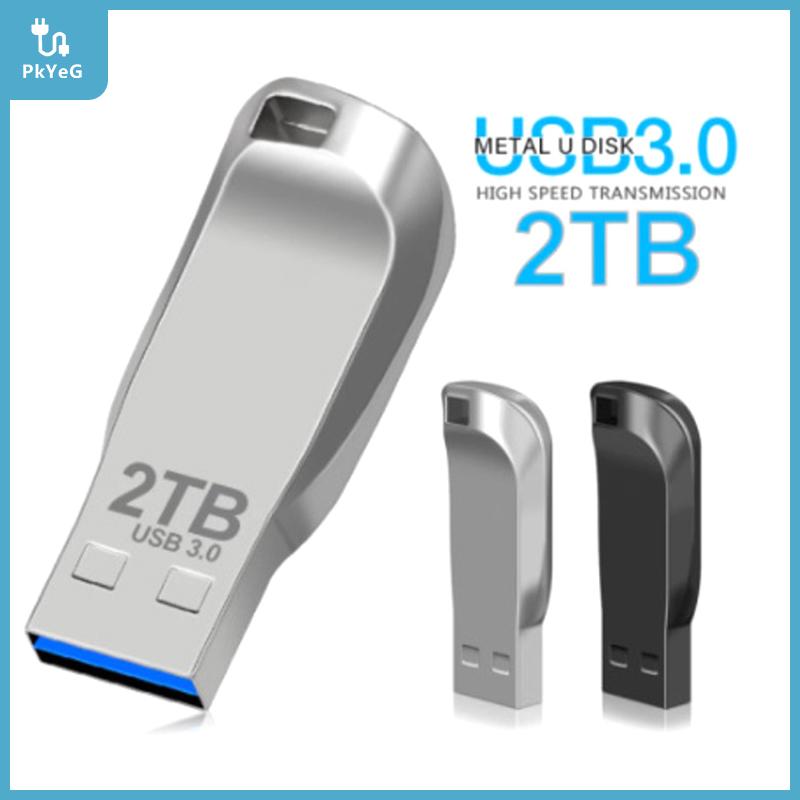 【YIDAO4】 2TB แฟลชไดรฟ์โลหะ USB 3.0 PEN Drive 2TB USB แฟลชไดรฟ์1TB ความเร็วสูง USB กันน้ำ USB Flash Disk อะแดปเตอร์ TYPE-C อัพเกรดใหม่ ราคา 106 บาท*ส่งฟรี