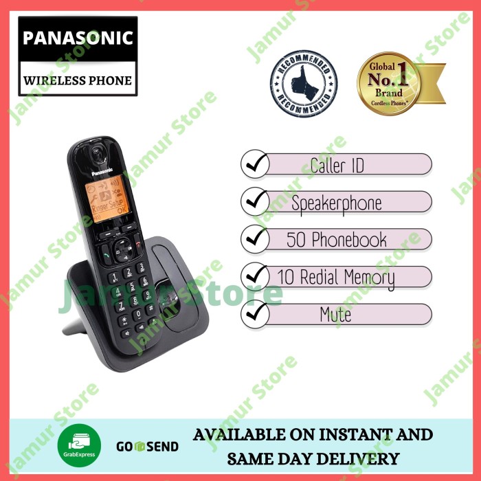 TELEPON WIRELESS PANASONIC KX-TGC210 Giá 984,000 Đồng*Miễn phí vận chuyển
