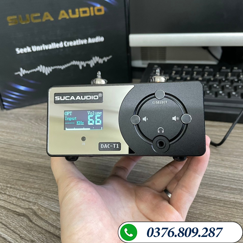 SUCA-AUDIO DAC T1 - Chiếc DAC đèn ngọt ngào