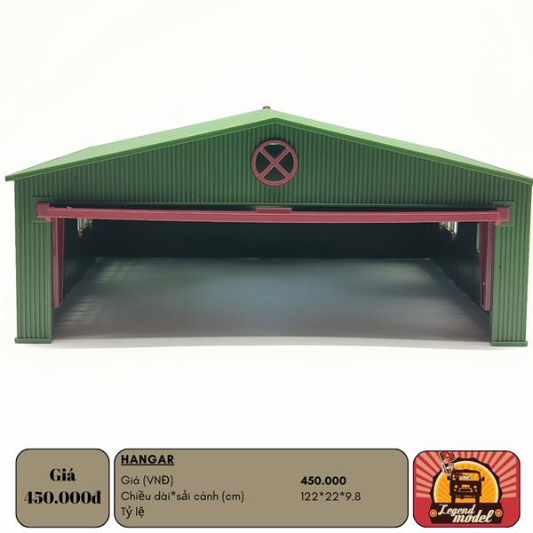 Mô hình Hangar đậu máy bay