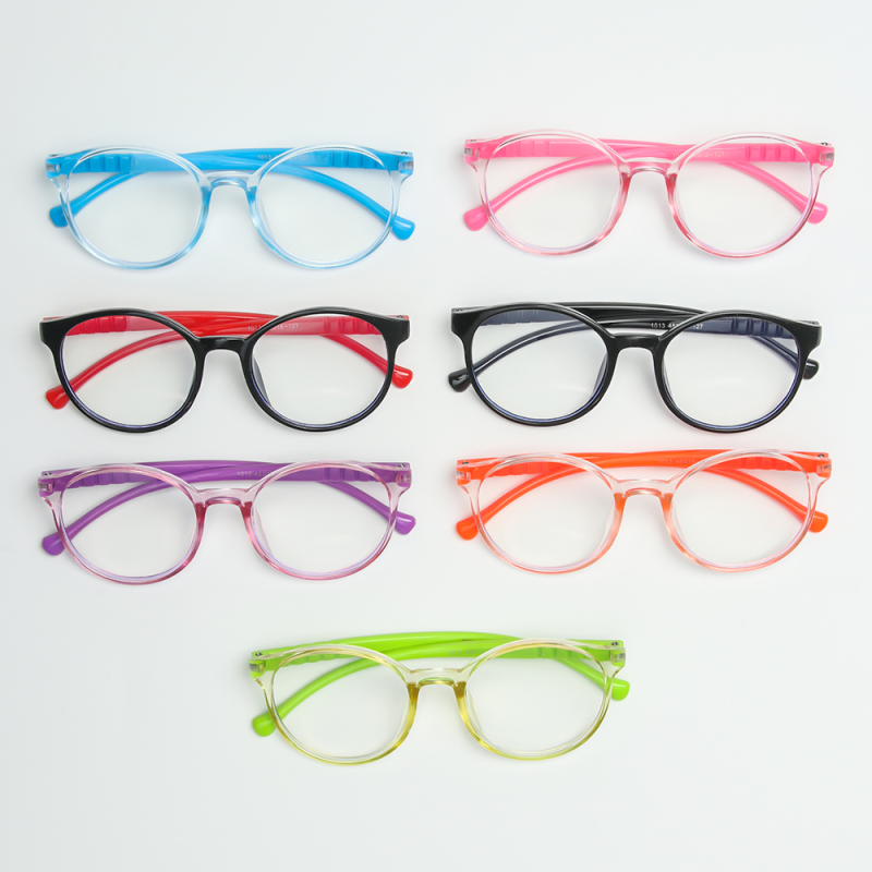 Giá bán HE1SHANE Boy Girl Soft Frame Transparent UV400 Blue Light Blocking Glasse Computer Glasses Kids Eyewear Clear Lens