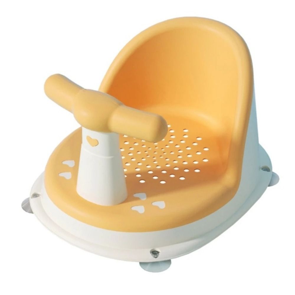 K0Y9VB4G Di động Ghế tắm cho bé Thoải mái Chống trượt Ghế ngồi ô tô cho trẻ sơ sinh An toàn 4 cốc hút ở phía dưới Ghế tắm cho trẻ sơ sinh Bồn tắm - 2