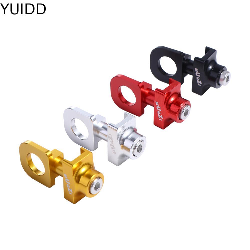 YUIDD Hợp kim nhôm Tốc độ đơn Xích chống rơi Cho căng xích Phụ Kiện Xe Đạp Điều chỉnh độ căng của xích Dụng cụ điều chỉnh Xích Xe Đạp Bộ căng Xích kiểu chia Bộ căng Xích Xe Đạp Dụng cụ siết dây xích