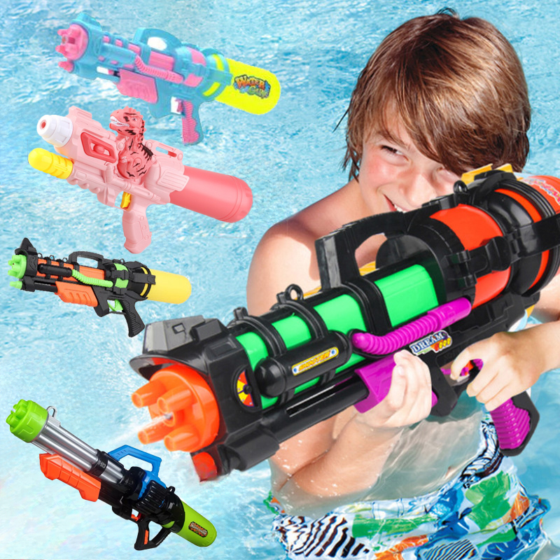 【Leaf-Hu】ปืนฉีดน้ำแรงดันลม ปืนฉีดน้ำสะพายหลัง ทรงตัวการ์ตูน ปืนฉีดน้ำขนาดใหญ่ ปืนฉีดเด็ก ของขวัญวันเกิด ราคา 79 บาท*ส่งฟรี