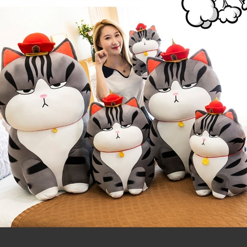 ToyVille My Royal Wan 90cm แมวจักรพรรดิ ตุ๊กตาตัวใหญ่ ตุ๊กตาแมวอ้วน ตุ๊กตาแมวยักย์หน้ามึน หมอนตุ๊กตาแมว ราคา 710 บาท*ส่งฟรี