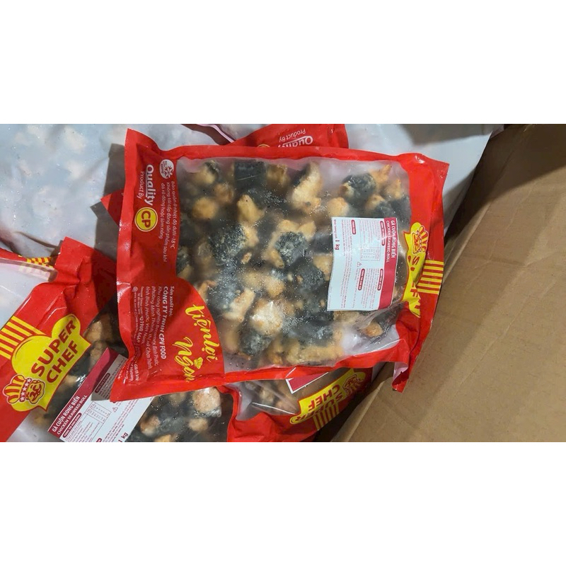 Gà cuộn rong biển loại 2 bao bì đỏ công ty CP (giao hỏa tốc tphcm)