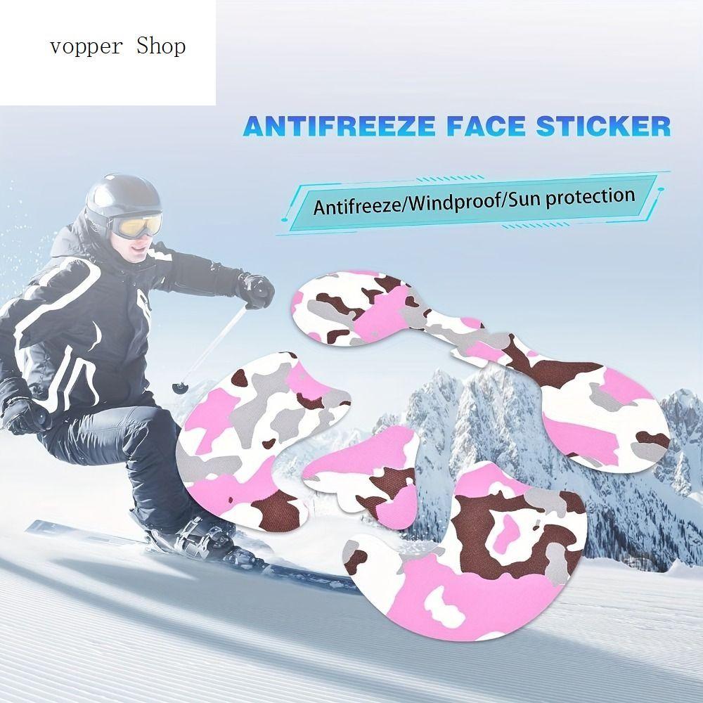 VOPPER Antifreezing Anti-freeze Face Sticker Anti