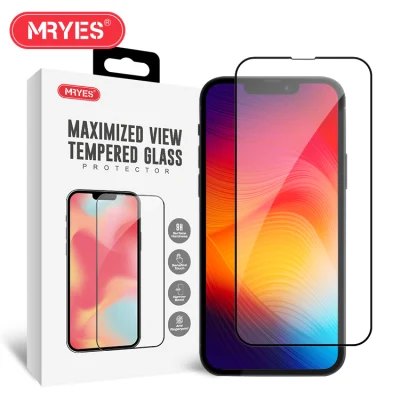 MRYES iPhone 13 / 13 Pro / 13 Pro Max / 13 Mini Maximized View Full Screen Tempered Glass Screen Protector -Clear / Matte / Privacy