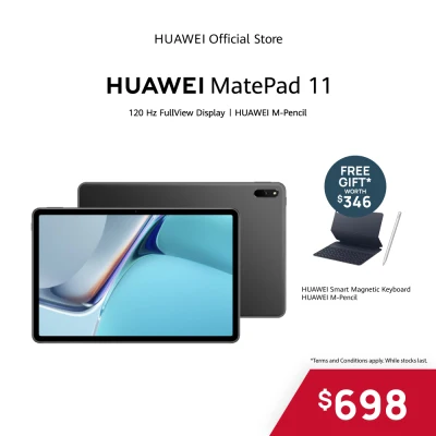 HUAWEI MatePad 11” Tablet | 120 Hz FullView Display | WiFi-6 | HUAWEI M-Pencil | PC-Like Experience
