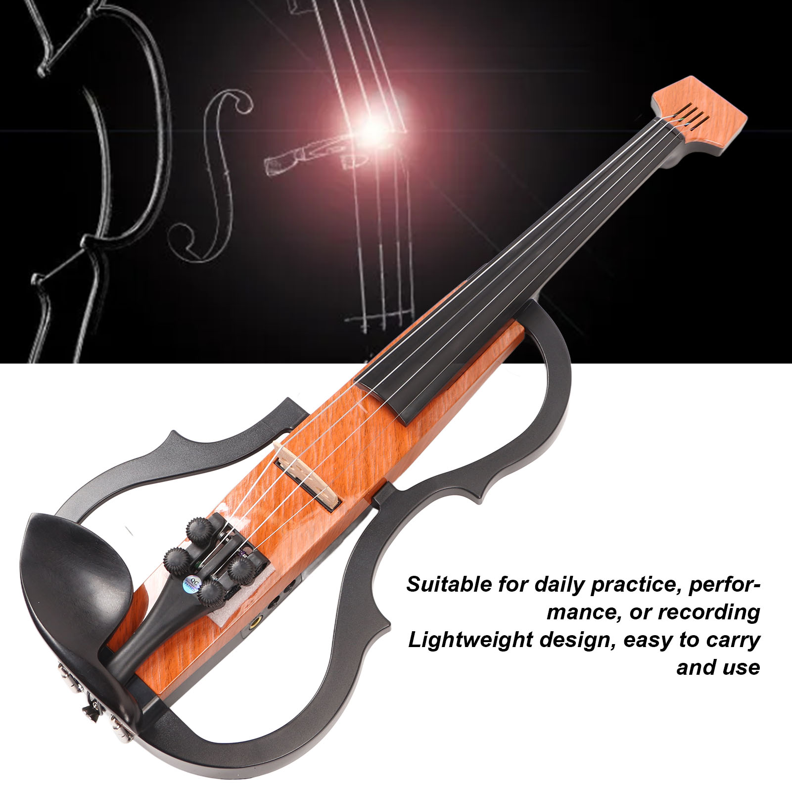 Kids Toy Violin – Pink Simulation Musical Instrument For Children Learning & Play | Educational Christmas Gift With Flashing Lights