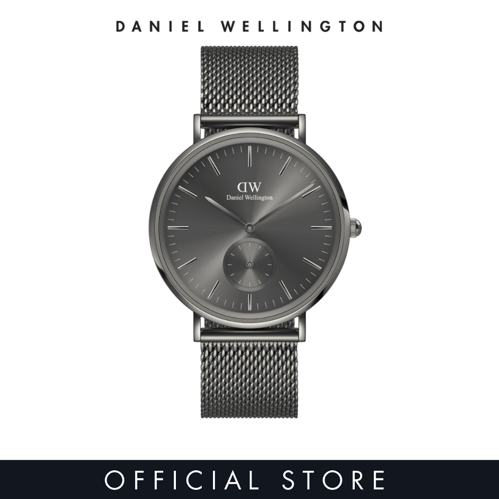 [2 years warranty] Daniel Wellington Classic Multi-Eye 40mm Anthracite Grey Dial - Multi Eye Watch for men - Stainless Steel Strap Watch - Fashion Watch - DW Official - Authentic