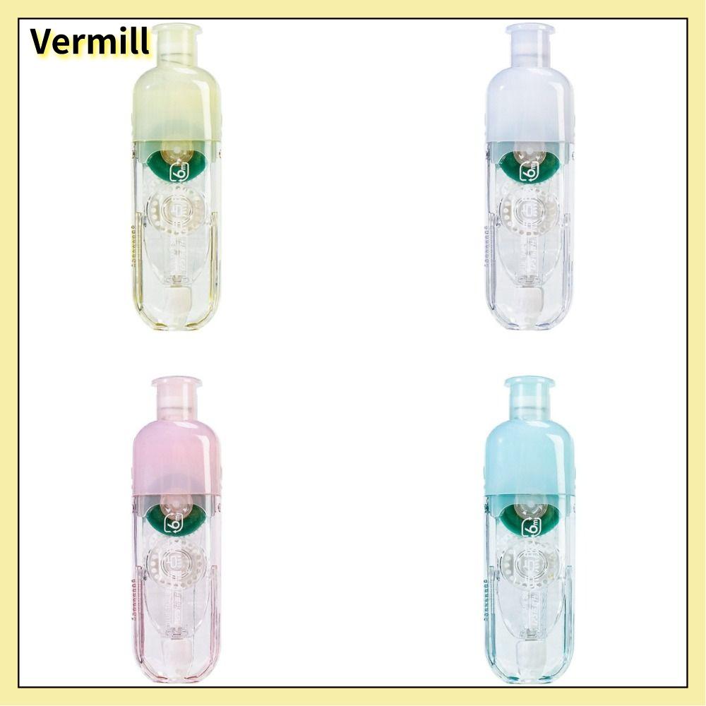 VERMILL Hình dạng bút Băng keo chấm Loại báo chí Tự làm sổ lưu niệm Băng keo dán cuộn  Dung lượng lớn Bút keo dán Văn phòng phẩm cho sinh viên