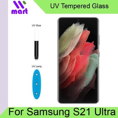 Samsung Galaxy S21 Ultra UV Glass Protector / Full Screen Coverage (Support Fingerprint)
