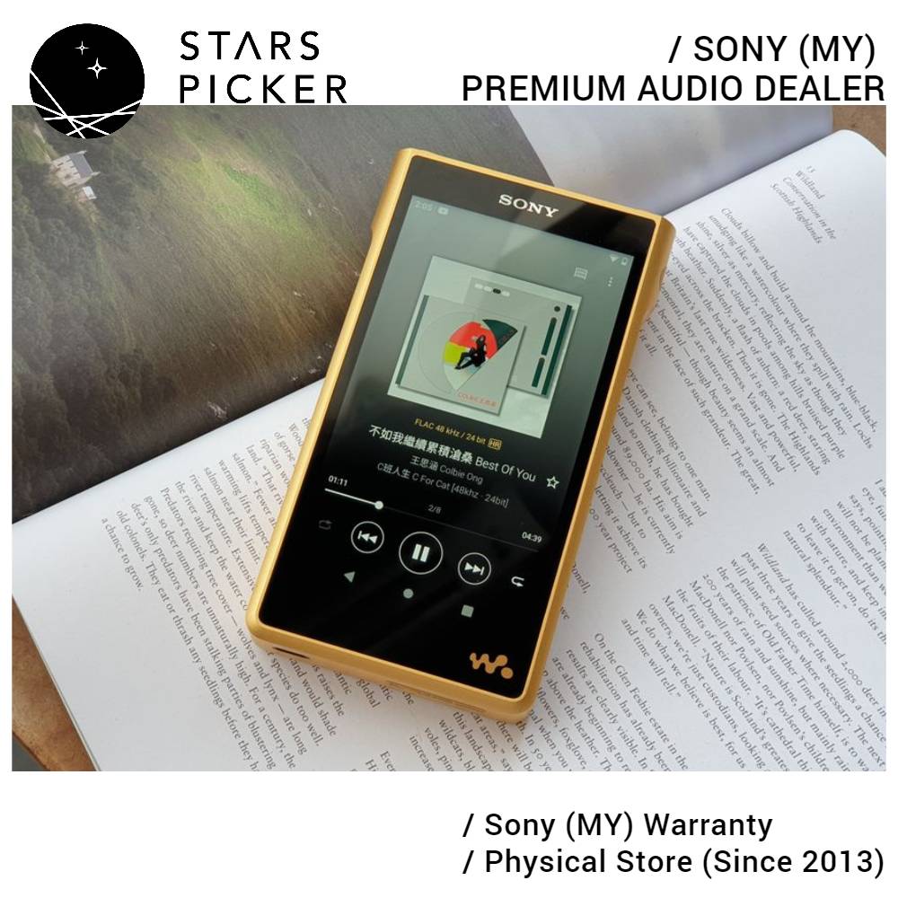 Sony NW-WM1ZM2 (2022) - New Signature Series High-Resolution Android UI Digital Audio Player DAP