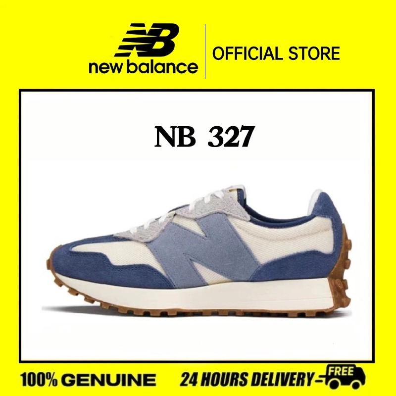 New Balance 327 Sneakers for men and women NB327 Running Shoes Grayish blue-next day delivery