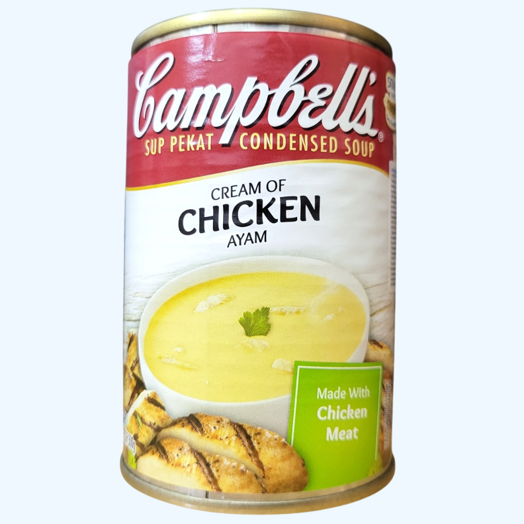 CAMPBELL’S -- Lon GÀ 300g -- SÚP KEM GÀ Condensed Soup Cream Of Chicken Ayam (HALAL)