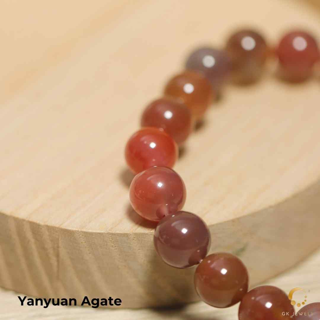 Yanyuan Agate Bracelet 9mm+-