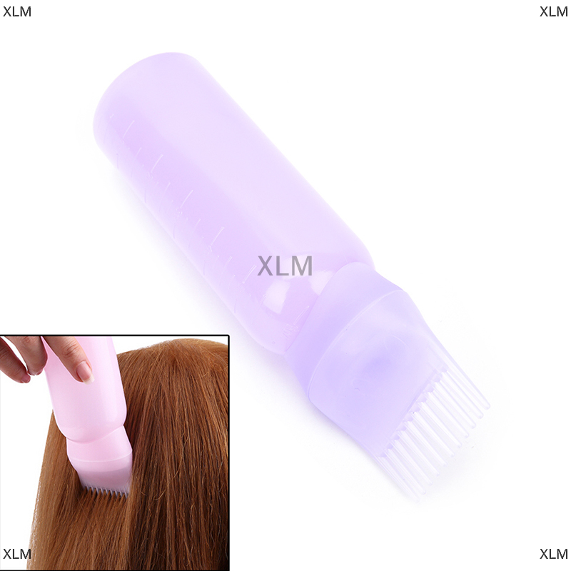 XLM Bình nhuộm tóc 120ml Lược pha chế nhuộm tóc cho salon