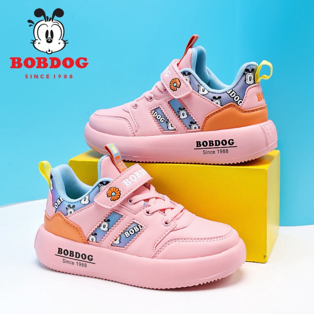 Giày thể thao chính hãng BOBDOG dành cho bé trai bé gái học sinh từ 2 tuổi