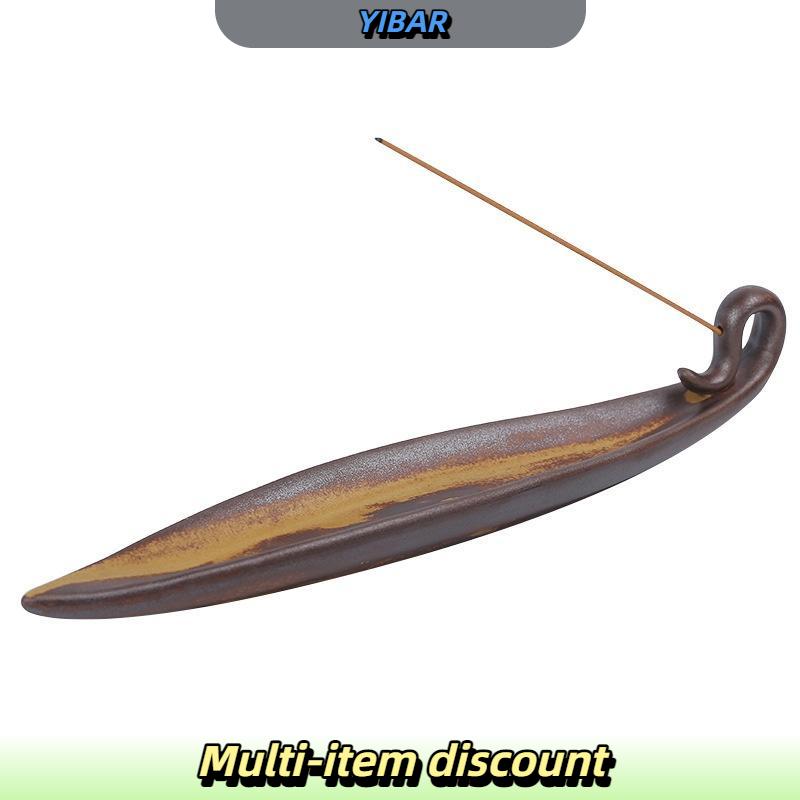 YIBAR 1ชิ้นงานฝีมือทองเหลืองโบราณที่สร้างสรรค์แพไม้ไผ่ตกแต่งเดสก์ท็อปสำหรับบ้านสำนักงานรูปปั้นขนาดเล็กของตกแต่งบ้านห้องนั่งเล่น ราคา 113 บาท*ส่งฟรี