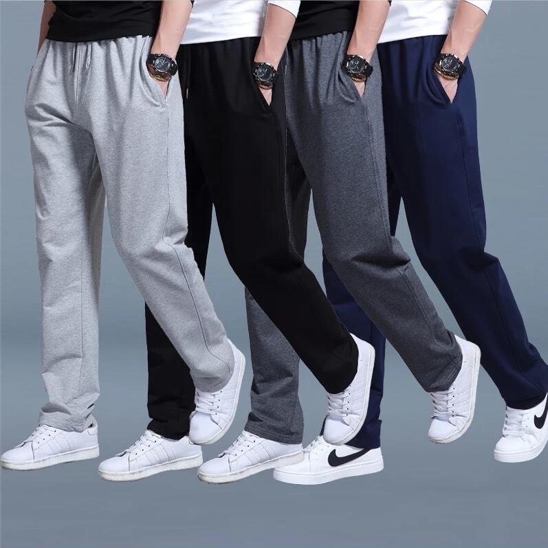 Loose-Fitting Elastic Pants Come in Large Sizes.
