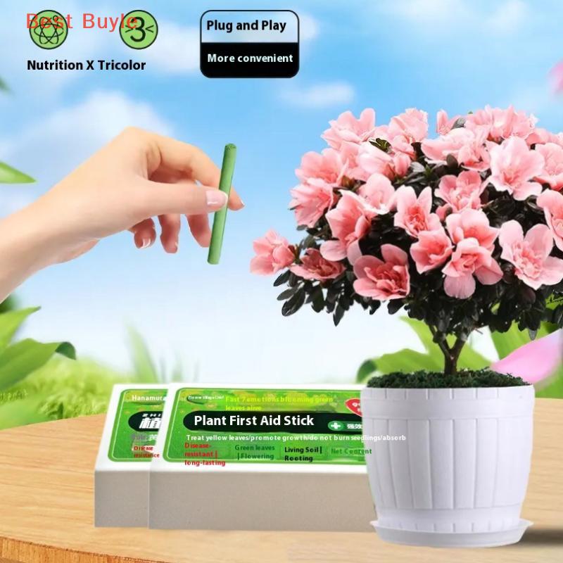 💖Best Buyle Cây phát hành chậm Gậy dinh dưỡng thanh phổ quát trong nhà chậu hoa chậu cây thanh phân bón tăng cường phụ kiện vườn
