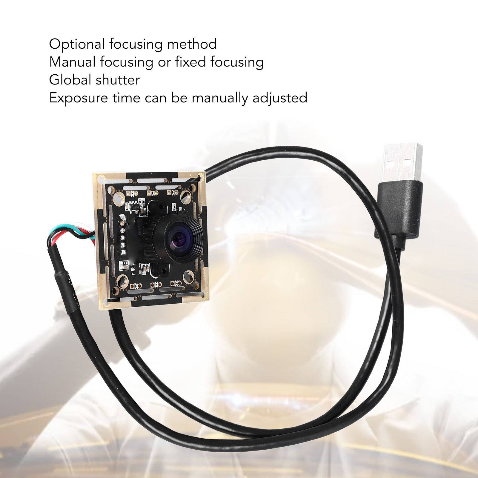 Máy quay USB Mô-đun máy quay USB bảng camera 0.3MP ov7251 chip 60 độ xem cho thiết bị công nghiệp