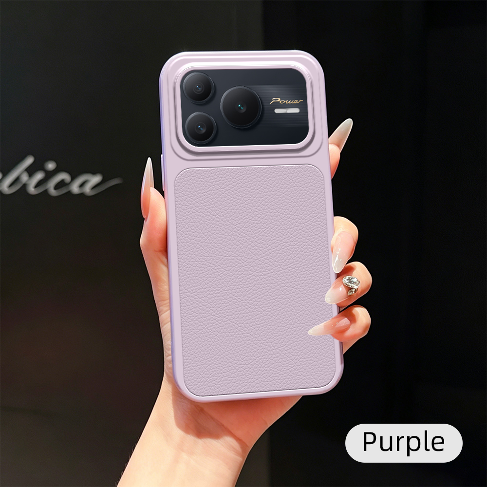 For Honor Power2 Case Honor Power2 Cover Honor Power2 Leather Case Luxury Lens Protection Protect Matte leather Back Cover - Image 3