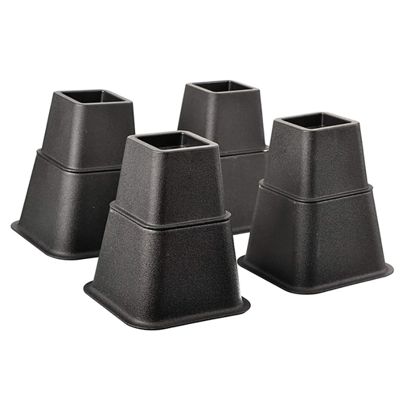 (NYPQ) 8Pcs Adjustable Bed Risers or Furniture Riser to Create an Additional 3 Inches of Storage Desk or Sofa Lift