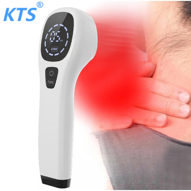 KTS Portable Low Intensity Cold Laser Device for Pain Relief Arthritis Cervical Pain Shoulder Soreness 808nm 650nm lllt Physiotherapy Muscles ราคา 2,900 บาท*ส่งฟรี