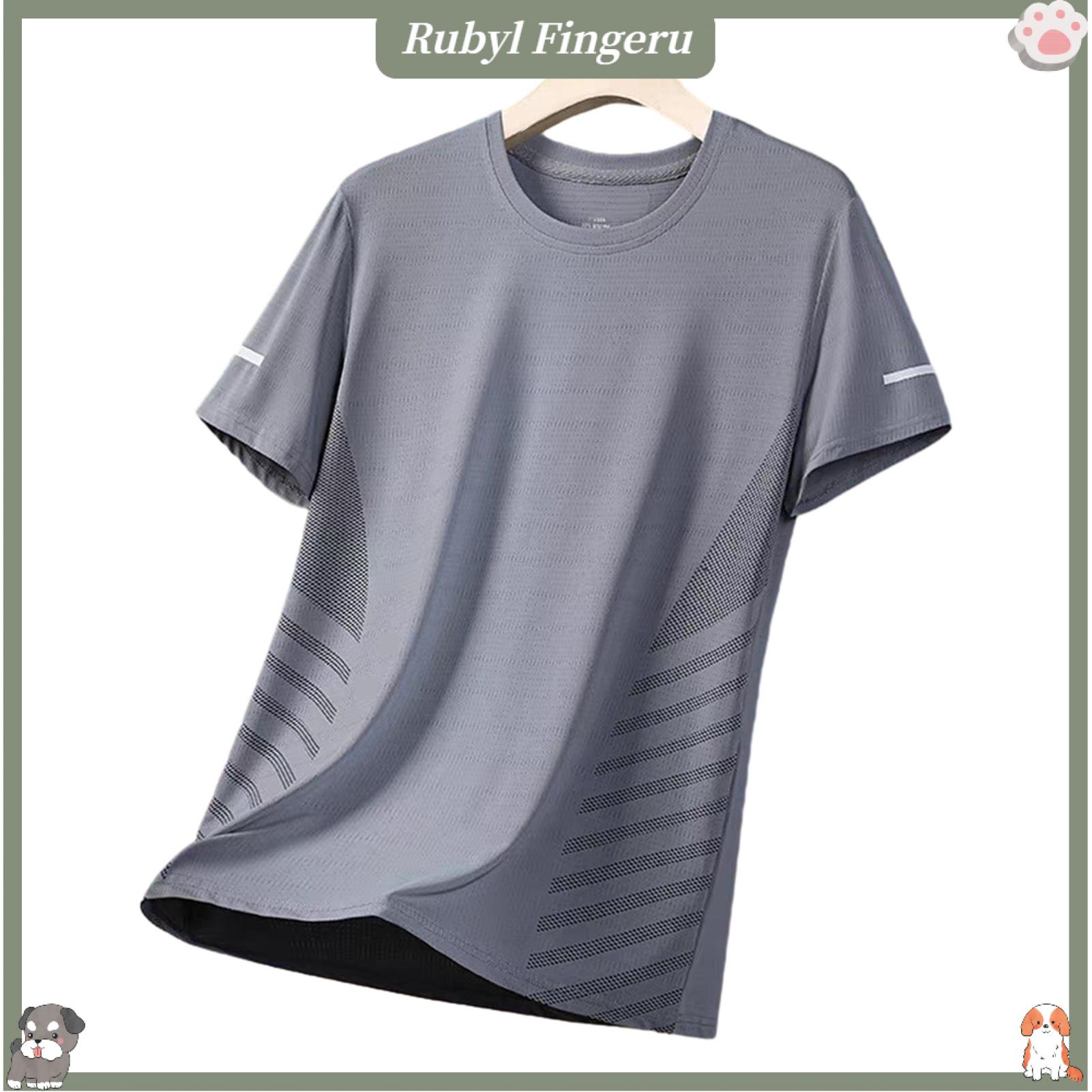 Men Ventilated Sportswear Tee Breathable Men Sports Top Men's Quick-dry Breathable Mesh T-shirt Loose Fit Athletic Tee for Jogging Gym Fitness Training Outdoor Workouts – Lightweight Summer Sports - 4