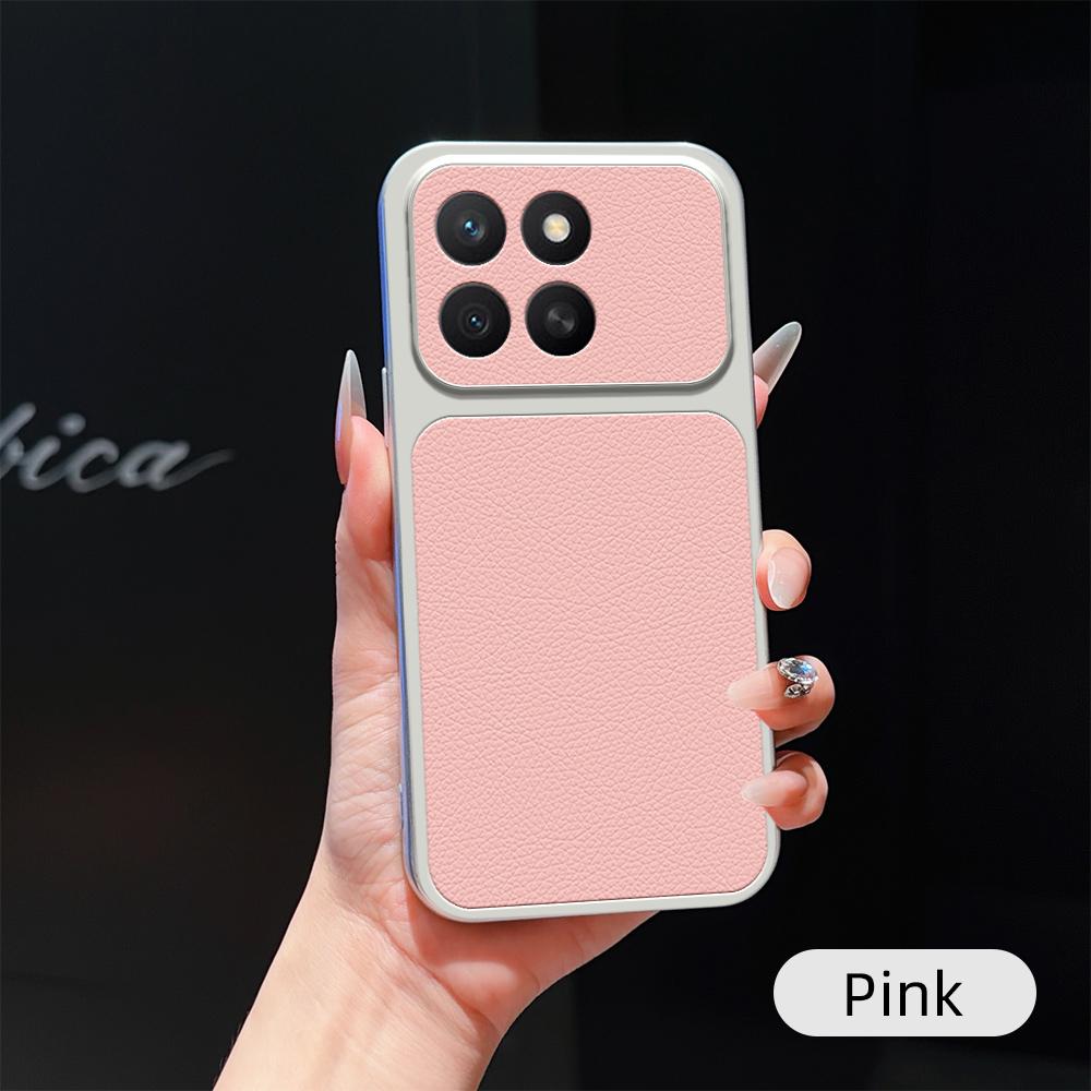 Luxury Lychee Leather Shockproof Phone Case For Honor X8C X8B X8A Instantly Turn Full Bumper Matte Cover - Image 4