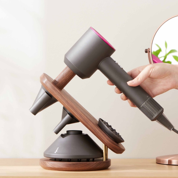 Khung đựng máy sấy tóc gỗ đặc cho bộ phận thay thế Dyson