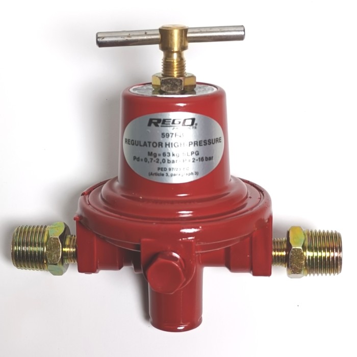 Rego 597Fb High Pressure Gas Regulator Harga 670,000 rupiah*Gratis Ongkir