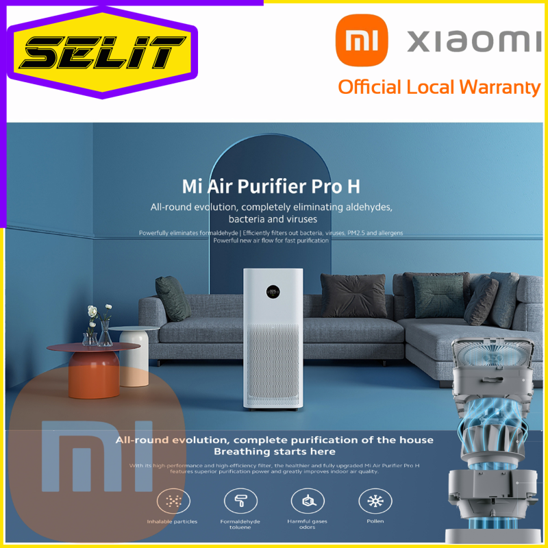 [Selit Trading] Mi Air Purifier Pro H , All-round Evolution 360 Air Purifier. Warranty With Xiaomi Singapore Singapore