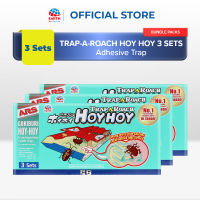 ARS Trap-A-Roach Hoy Hoy Cockroach Trap (3pcs) - 3 Boxes