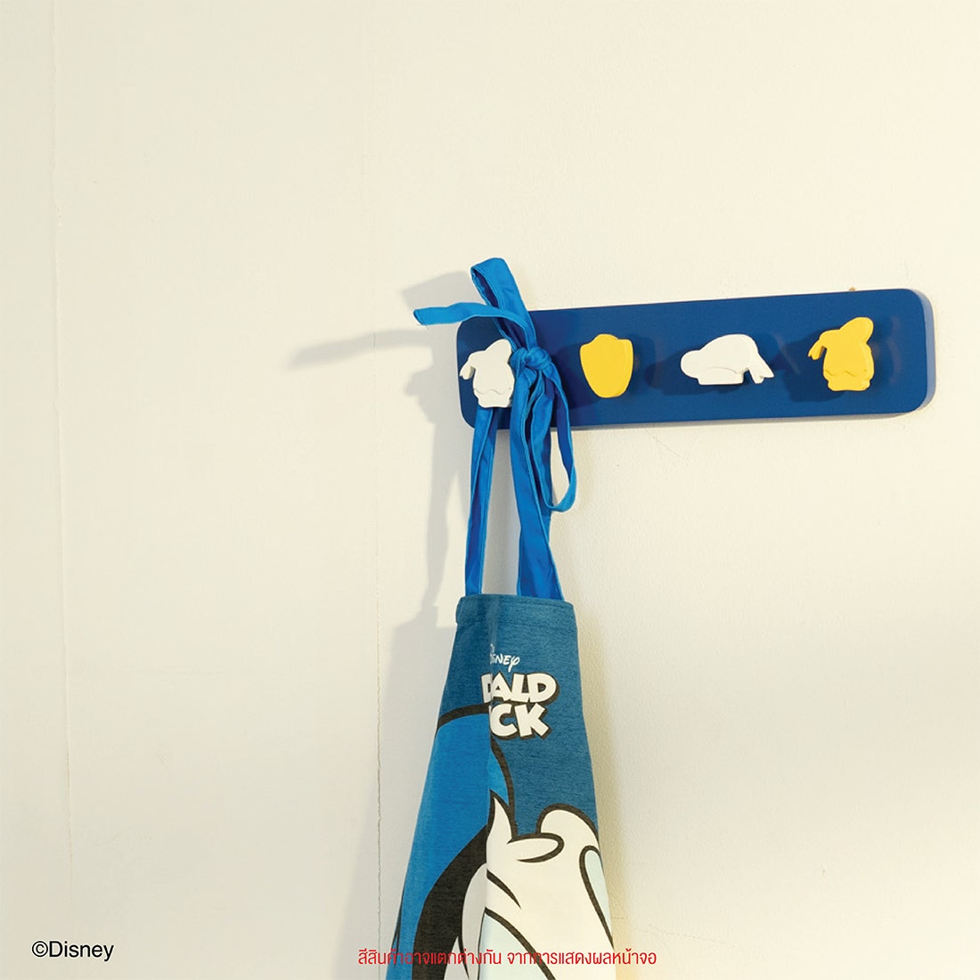 SB Design Square DISNEYHOME ที่แขวนอเนกประสงค์ DISNEY รุ่น MICKEY-FUNFEST DONALD/01 สีน้ำเงิน (40x5x9 ซม.) ราคา 490 บาท*ส่งฟรี