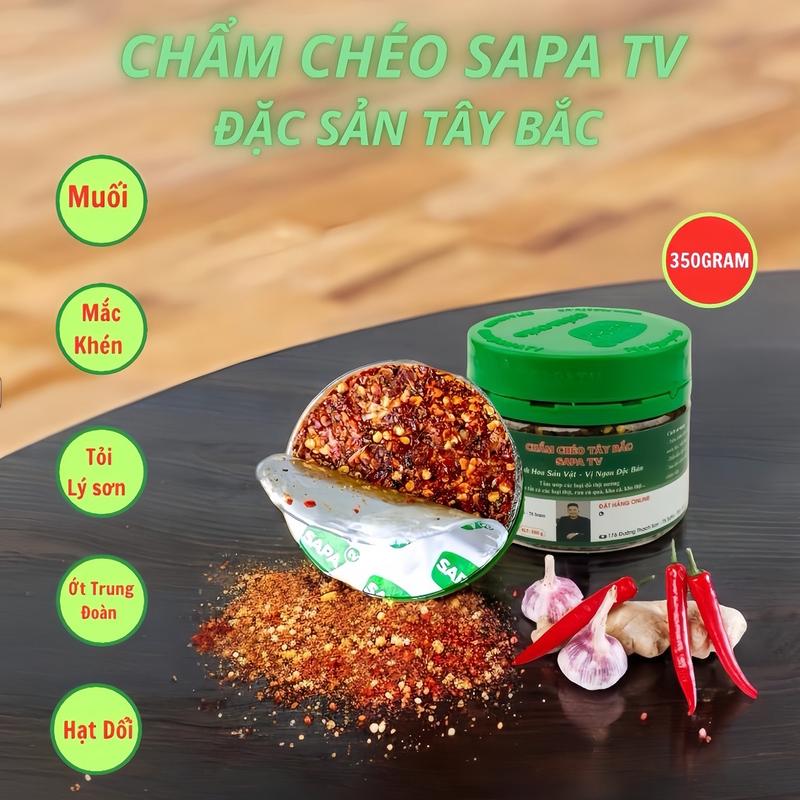 CODCHẨM CHÉO SAPA TV GIA VỊ TÊ CAYLỌ 350GR - SAPATV FOOD