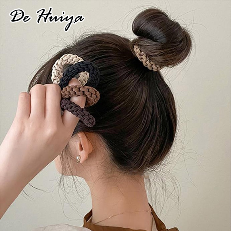 DEHUIYA ที่คาดผม PONY high stretch แฟชั่นสไตล์เกาหลี SIMPLE ราคา 10 บาท*ส่งฟรี